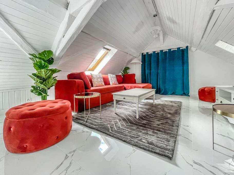 अपार्टमेंट Loft In The Castle Chateau Du Chatelard